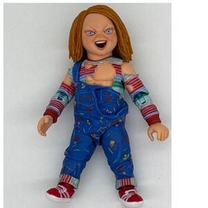 NECA Buff Chucky Action Figure Child's Play Good Guys Overalls Muscles TV Series